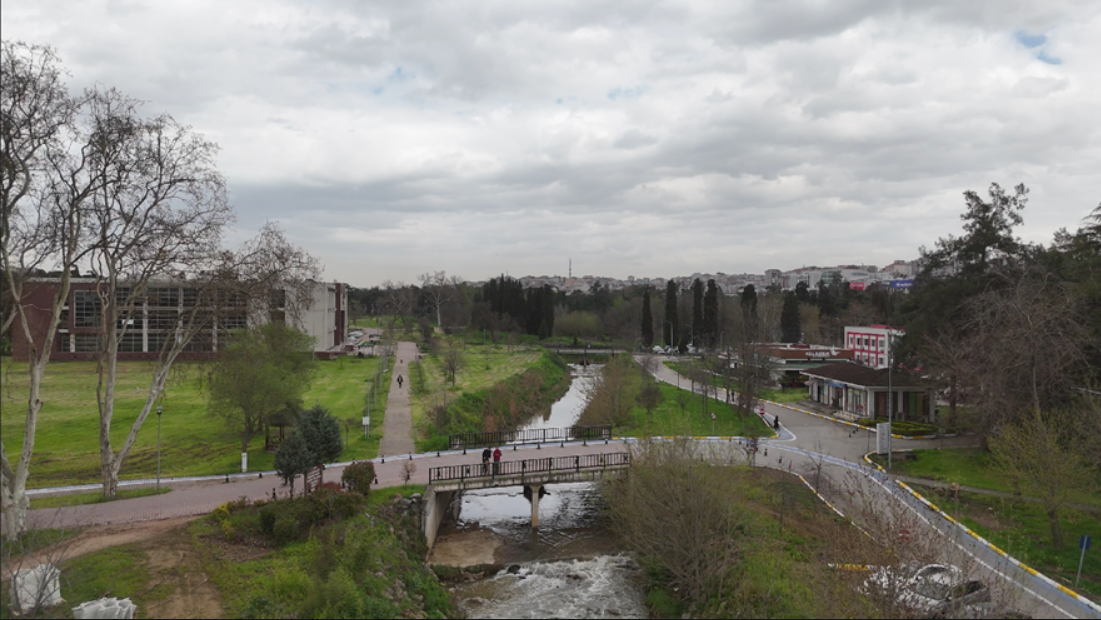 Monitorização pós-inundação e avaliação do risco local dos níveis da água de cursos de água através da observação com recurso a drone